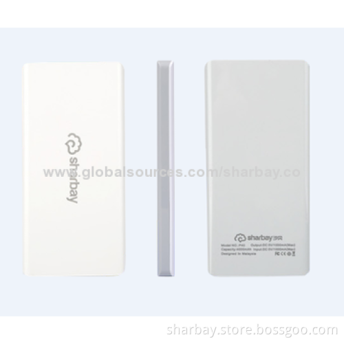 Power Banks with 4,000mAh Capacity, Lithium Polymer Battery, 5V/1A Input/Output, for SmartphonesNew